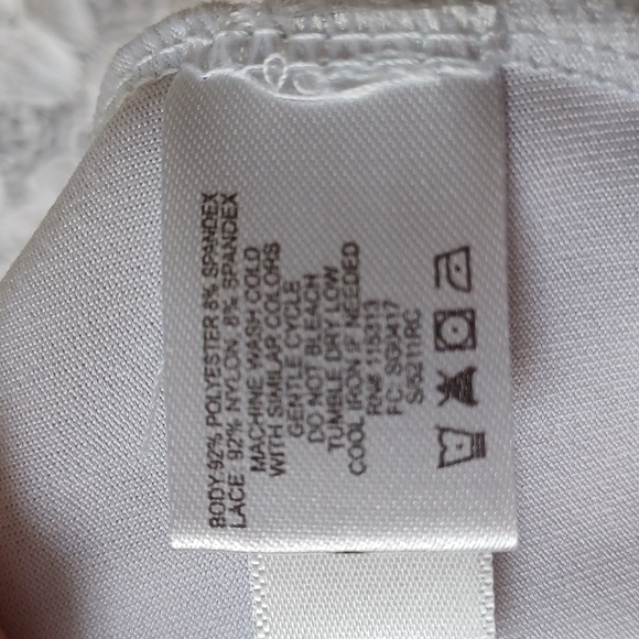 Lace/satin camisole - Picture 3 of 4